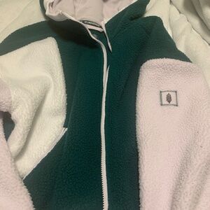 Free people movement zip up fleece